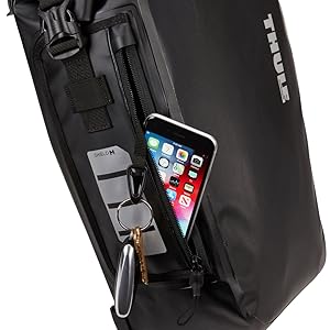 Lap top storage, bike computer bag, lap top bike bag, thule bike pannier, bike commuting bag