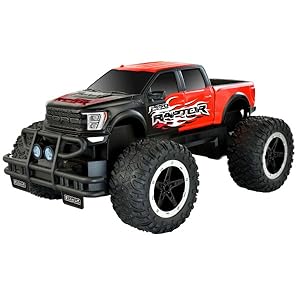 【新品未使用】TAIYO　R/Cミニピックアップトラック　ラジオコントロール Amazon.com: Taiyo: Ford Raptor RC - Black & Red - 1:16 Scale