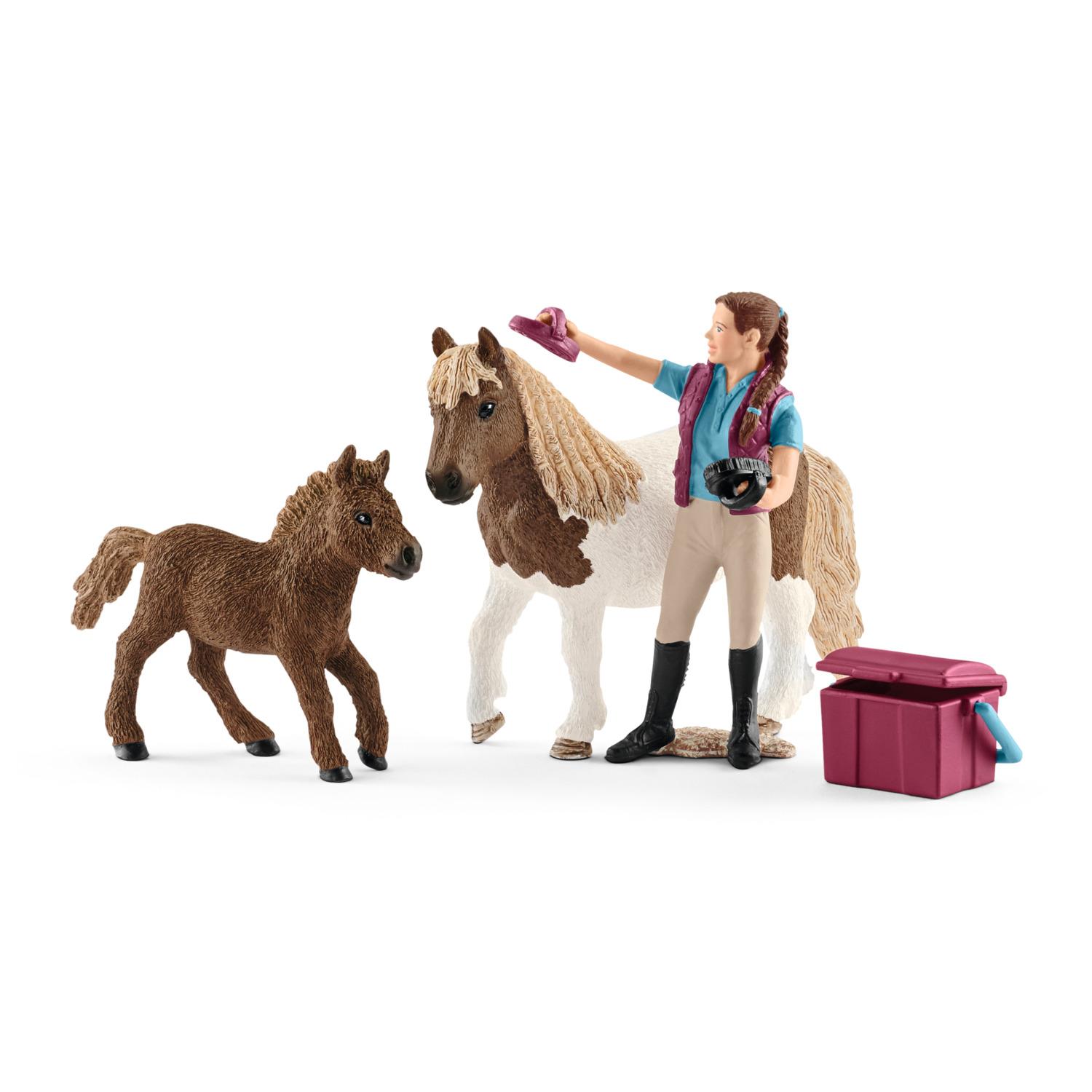 Schleich Horse Feeding Play Set, Action & Toy Figures Amazon Canada