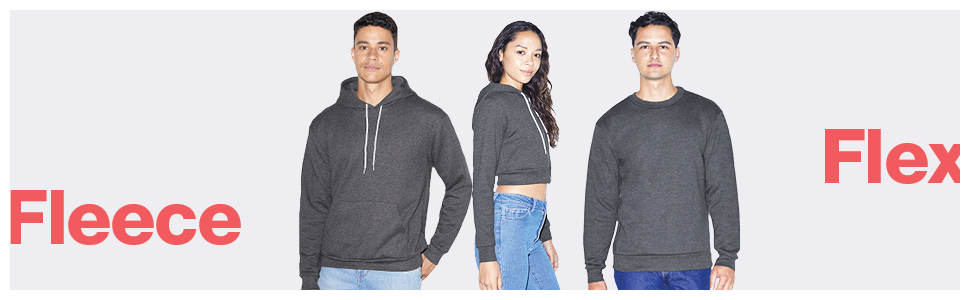 american apparel flex fleece