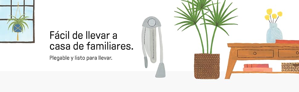 Ingenuity, Columpio compacto plegable con ahorro de batería ...