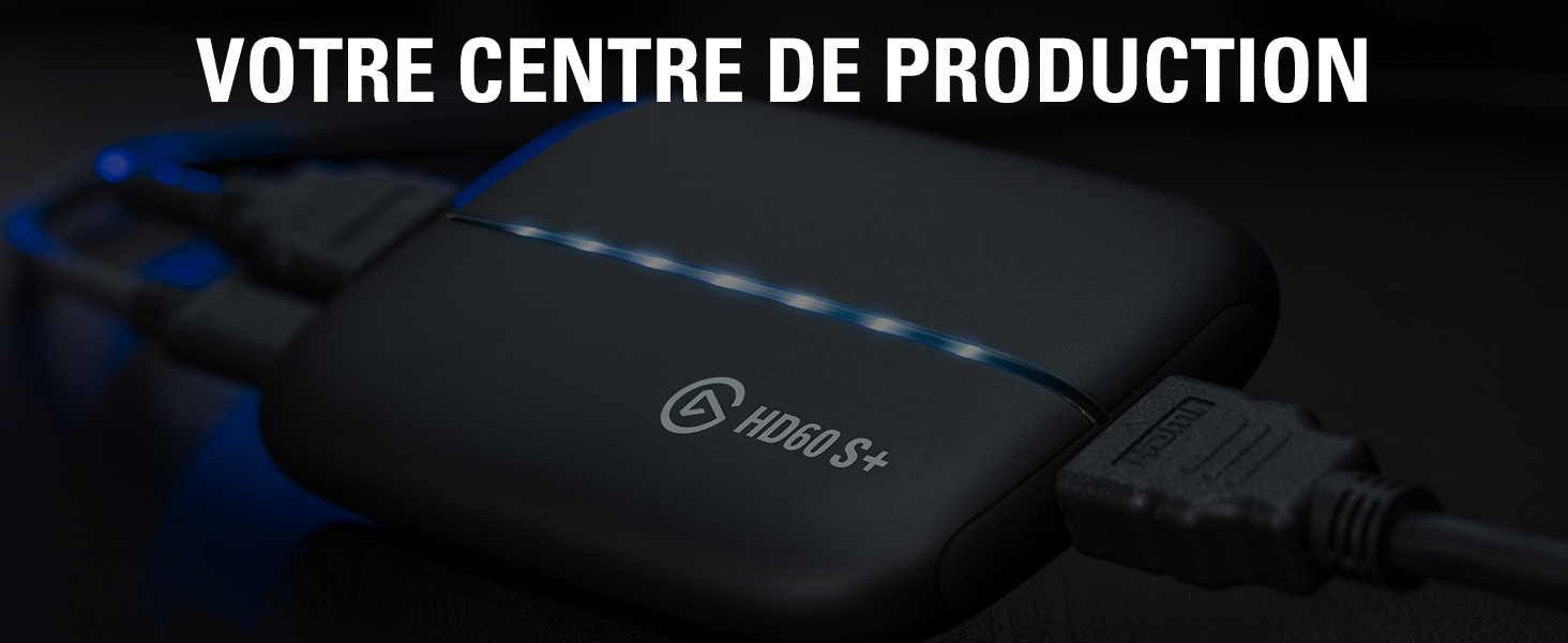 Elgato HD60 S+, carte d'acquisition externe, streaming et