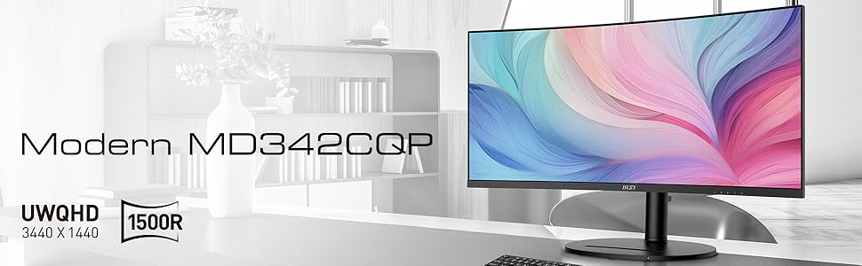 The Outstanding 34-inch UWQHD EyesErgo Monitor