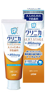 Amazon Co Jp 医薬部外品 クリニカアドバンテージnext Stage ハミガキ クリアシトラスミント 90g 高濃度フッ素 1450ppm配合 ドラッグストア