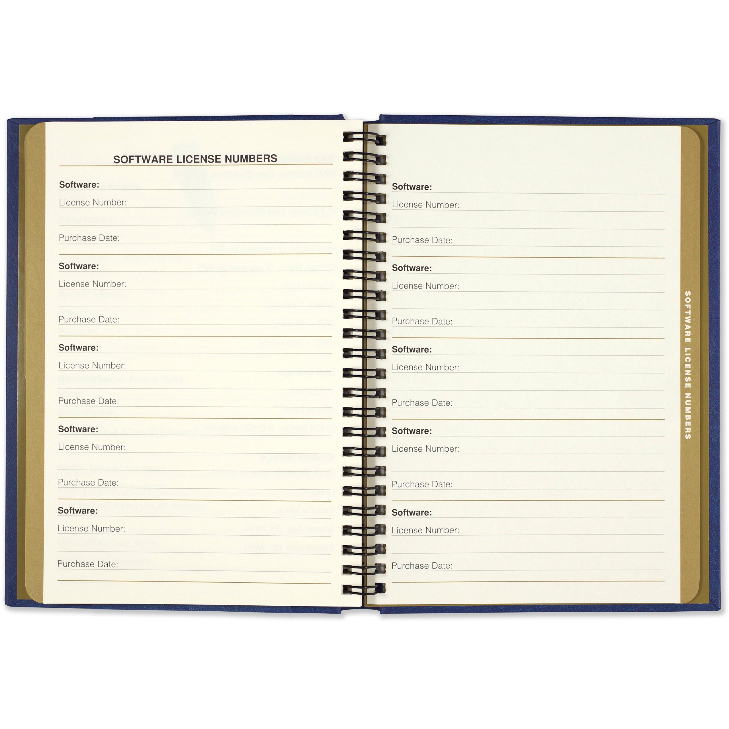 Celestial LargeFormat Address & Password Logbook Peter