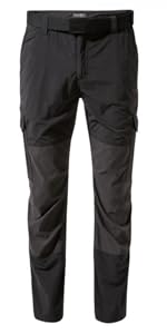 mens Craghoppers pants trousers convertible cargo travel lightweight adventure hiking black khaki