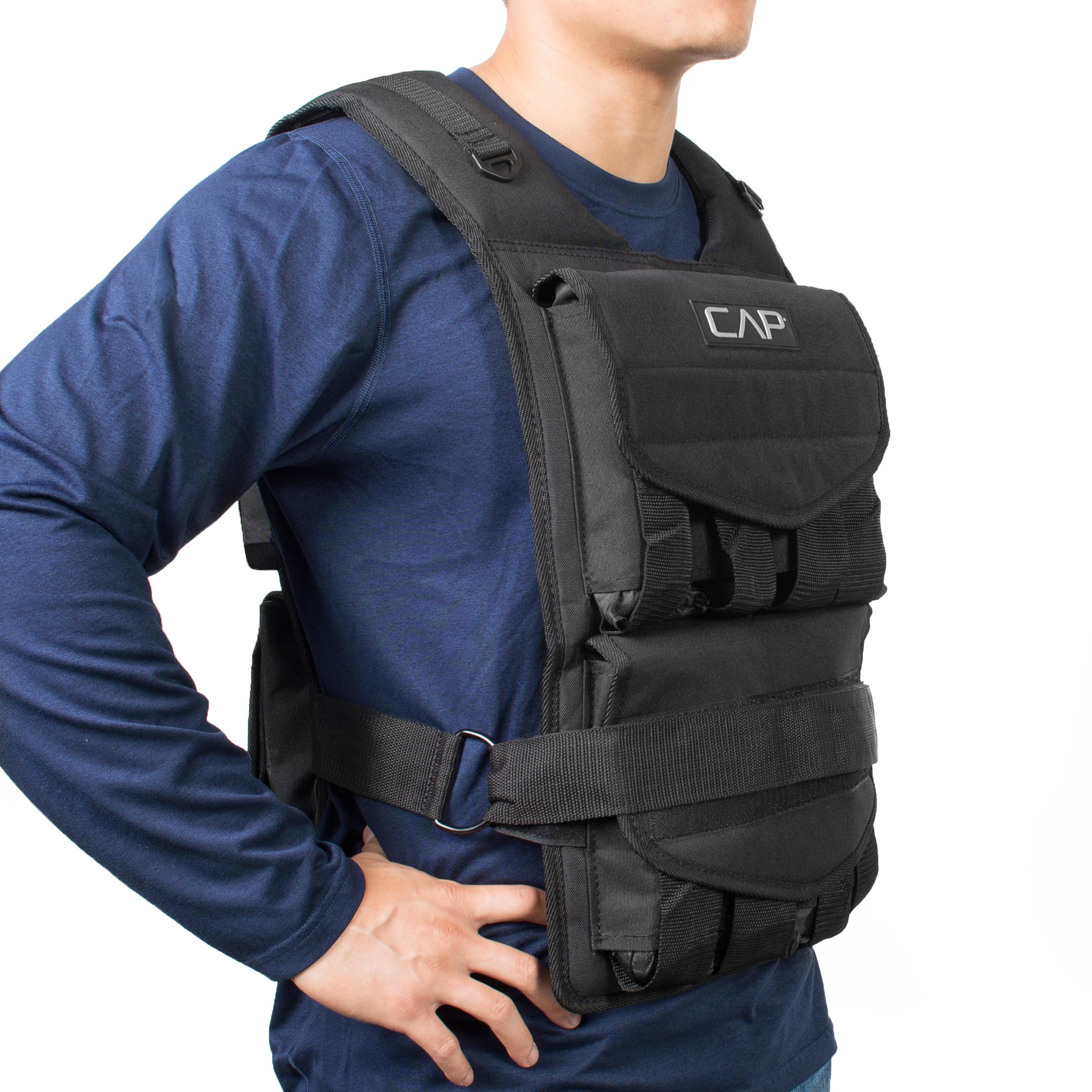 Cap Barbell Adjustable Weighted Vest Sports & Outdoors