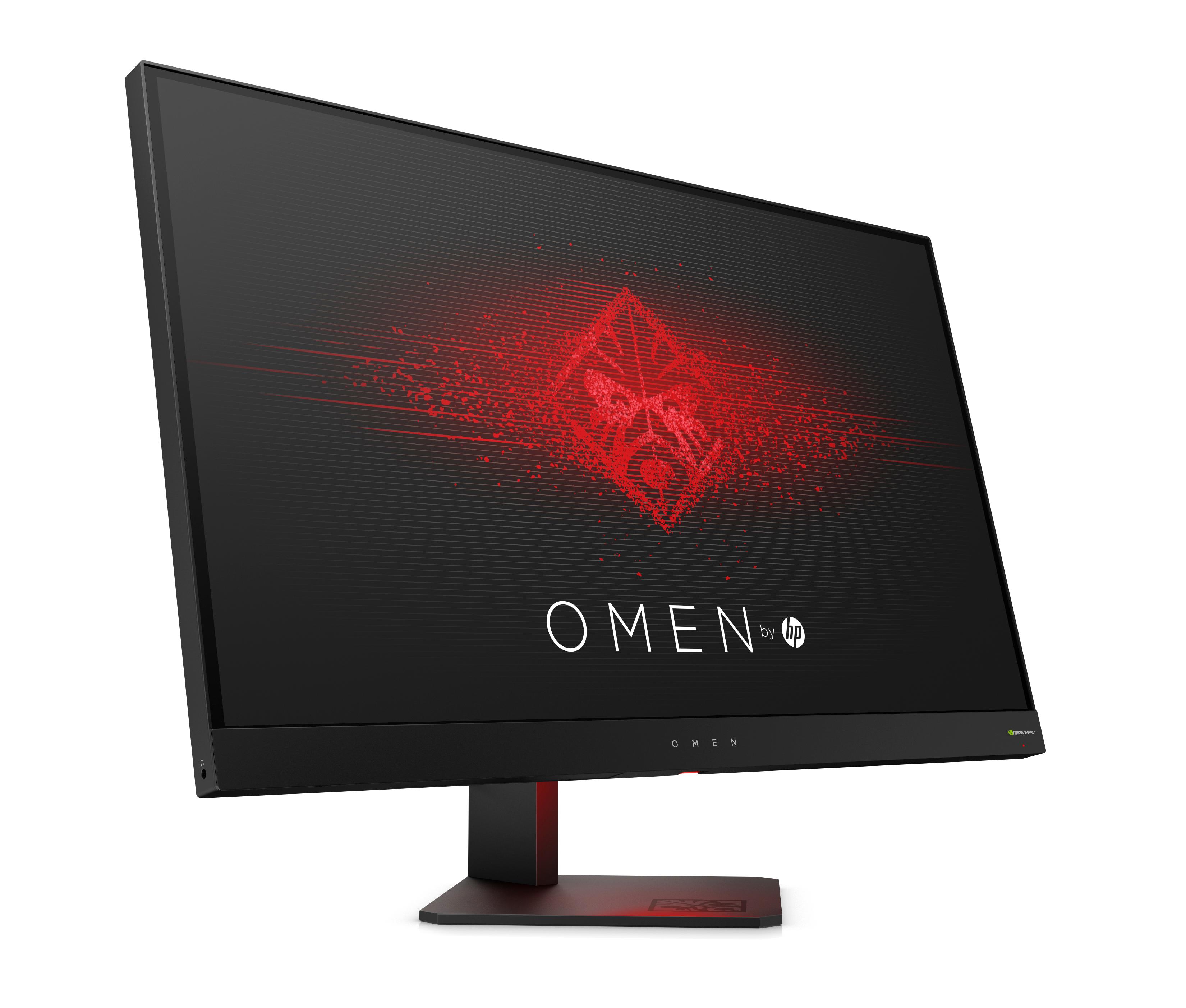 Omen by HP 27 inch Gaming Monitor (Nvidia GSync 2560 x 1440 Pixel Quad HD (QHD) 1 ms 165Hz