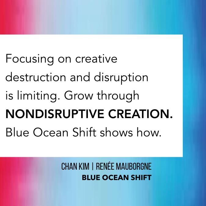 Blue Ocean Shift Beyond Competing Proven Steps to