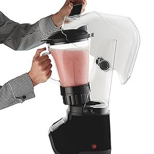 B071RS1CK8 BLACK+DECKER PowerCrush Digital Quiet Blender New Quiet Technology, BL1300DG-P