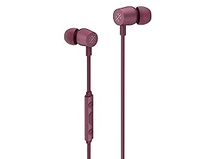 イヤホン KYGO E2/400 Cabled Earphones BLACK X by Kygo E2/400 Sports Wired Earphones Built-in Mic Remote