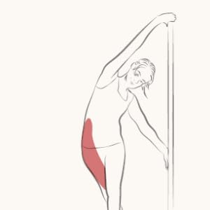 stretching