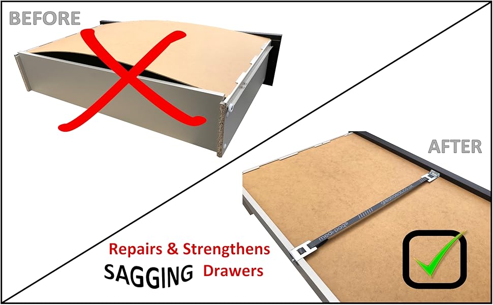 Drawer Doctor 3 Pack Mend Repair Broken Buckled Fix Minutes 3x