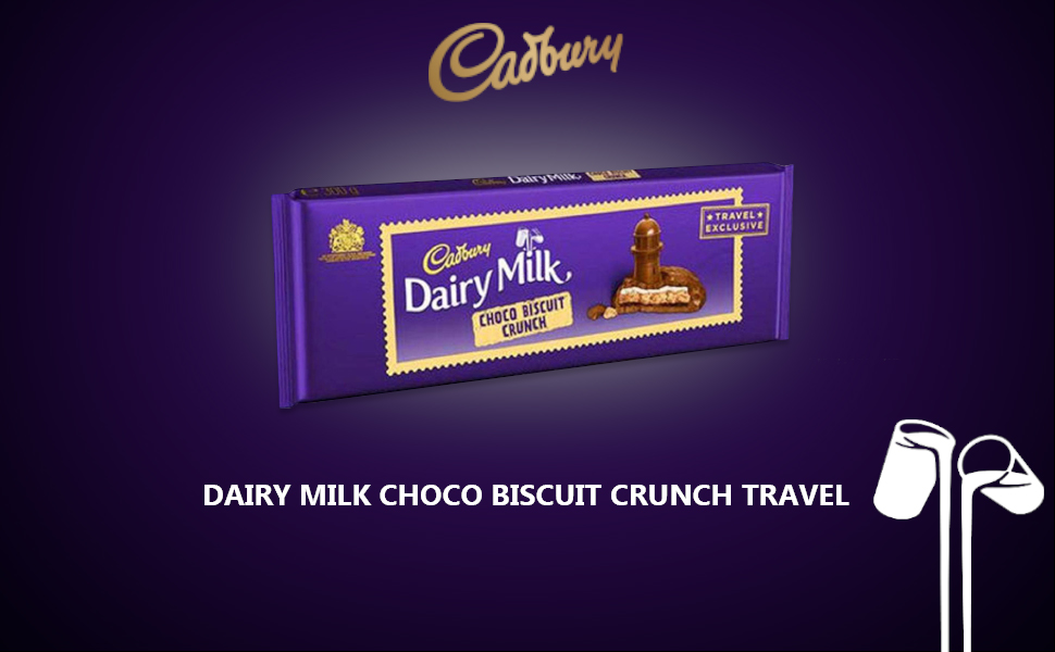 DAIRY MILK Choco Biscuit Crunch Travel Pack, 300 g Amazon.in Grocery