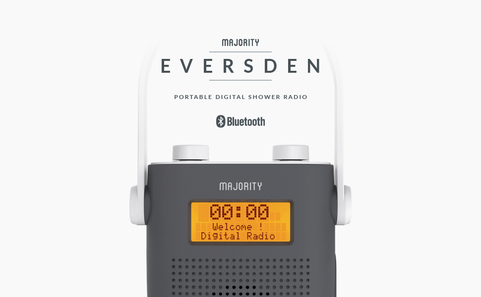 Majority Eversden DAB/DAB+ Digital & FM Rechargeable Amazon.co.uk