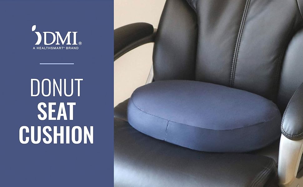 DMI Seat Cushion Donut Pillow and Chair Pillow for Tailbone