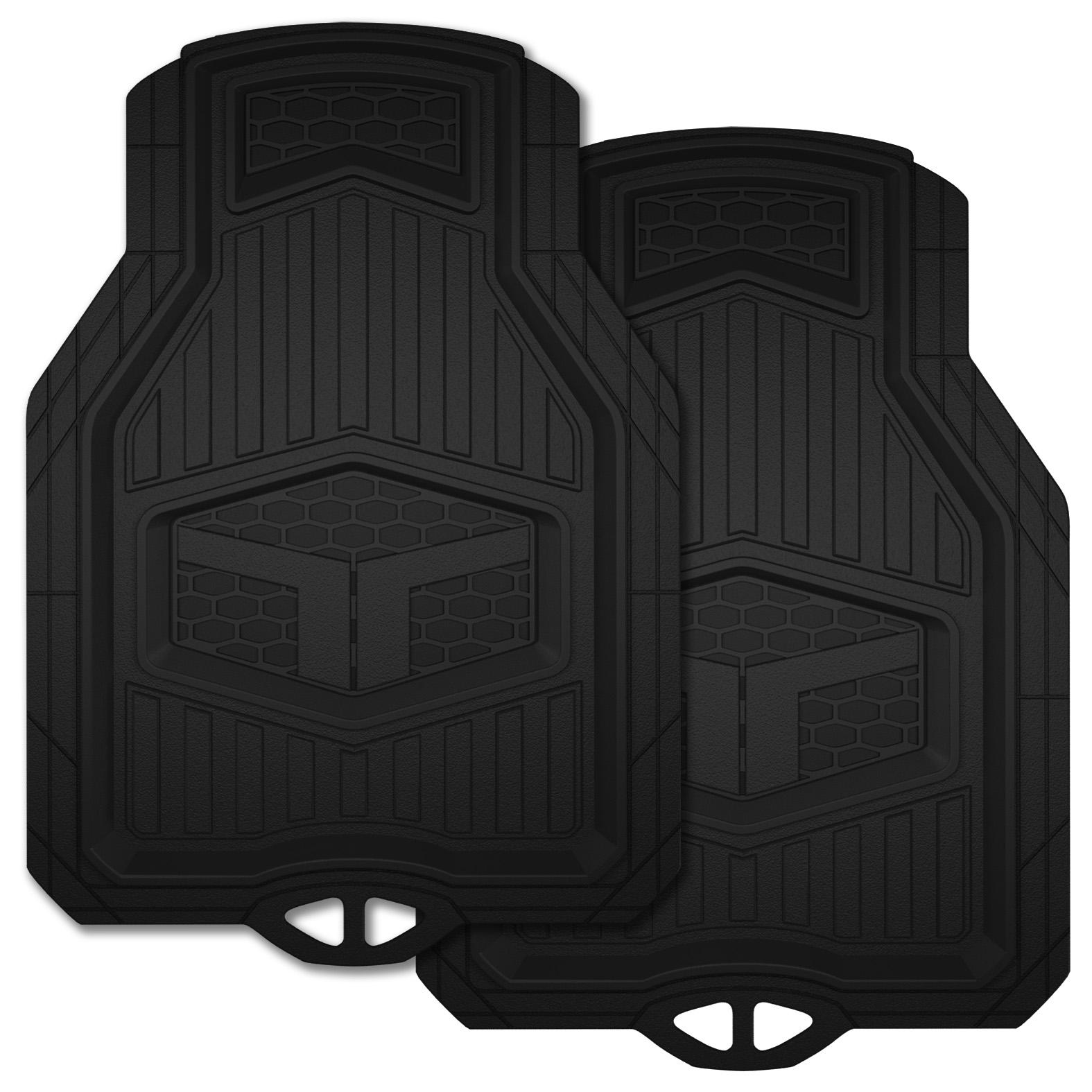 Custom Accessories 79900 Truck Floor Mat (Black, 2Piece