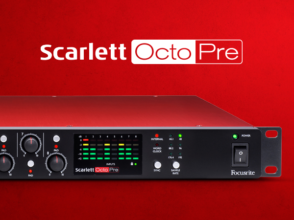 【完動美品】Focusrite Scarlett Octopre マイクプリ Focusrite / / Scarlett OctoPre ｜ SMITHS Digital Musical