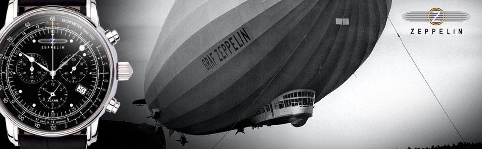 Zeppelin デュアルタイム 腕時計 ブラック Amazon.co.jp: [ツェッペリン] 腕時計 Special Edition 100