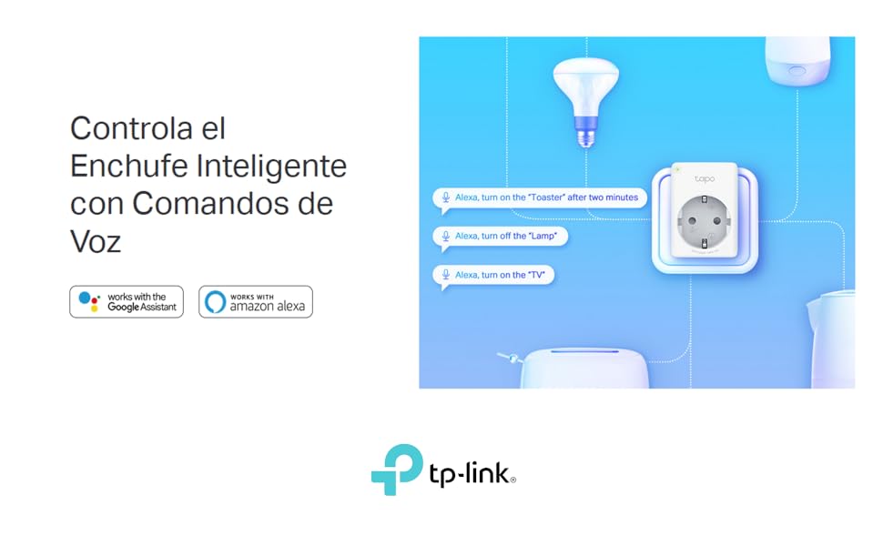 TP-Link Tapo P100 4-pack - WiFi Enchufe Inteligente Mini tamaño ...