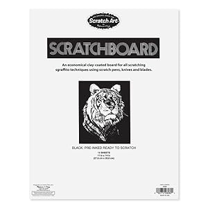 Amazon.com: Melissa & Doug Scratch Art Scratchboard - Black