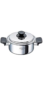 Amazon｜ビタクラフト 両手 鍋 ウルトラ 5.5L 25.5cm 9506｜両手鍋