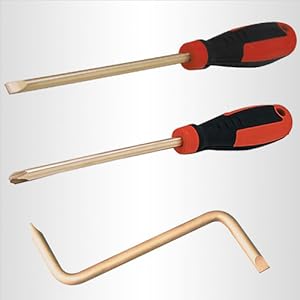 non-sparking safety flat head phillips head screwdrivers