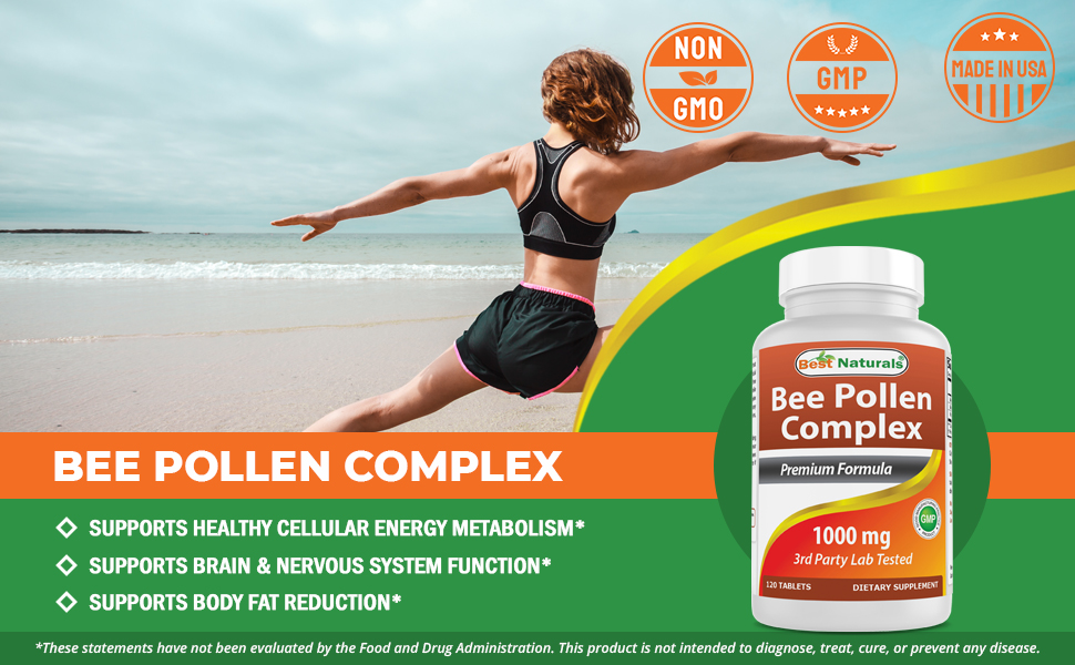 Bee Pollen Complex 120 Tablets