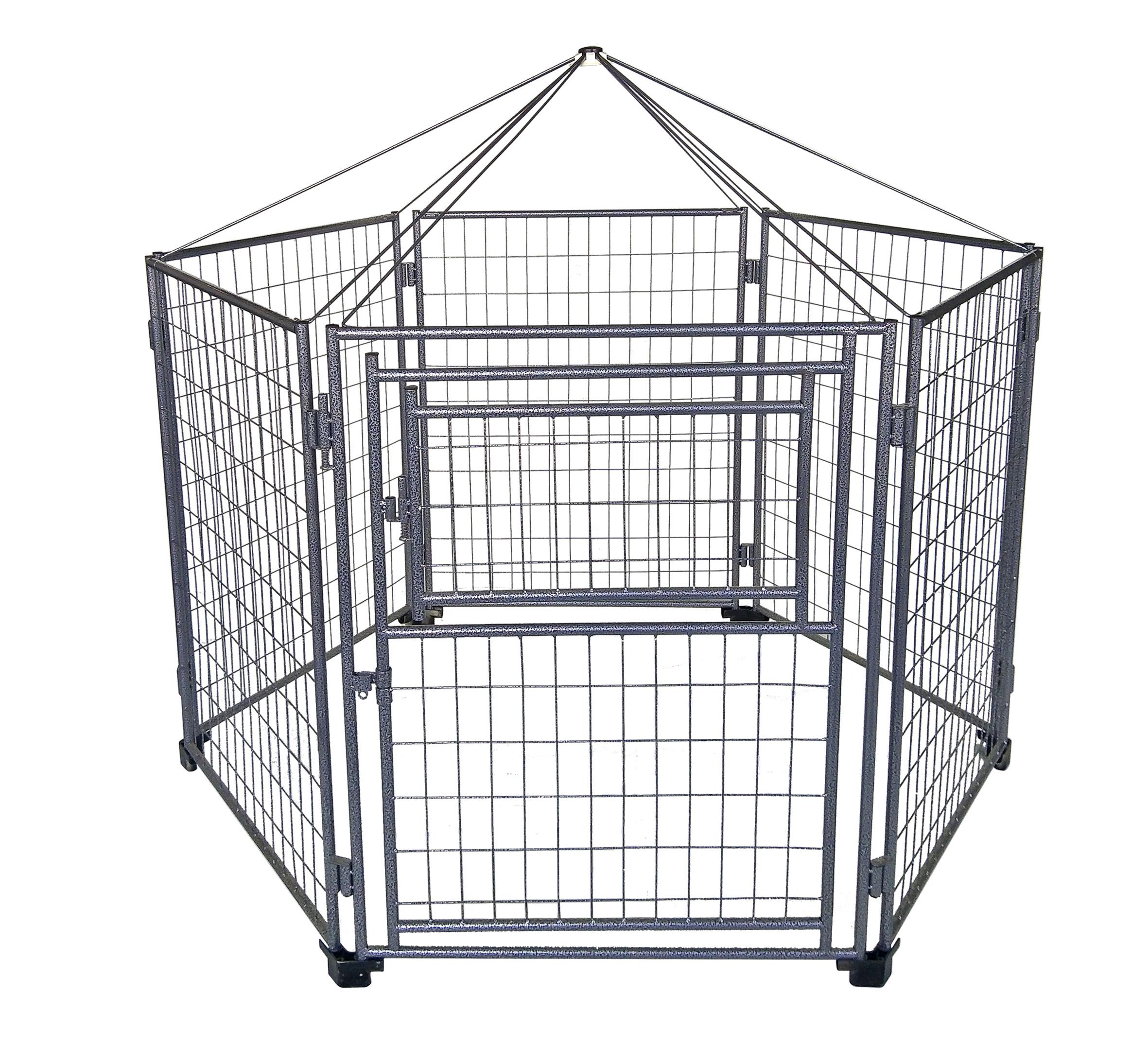 Neocraft Companion Pet Kennel, 51/2', Grey Hammertone