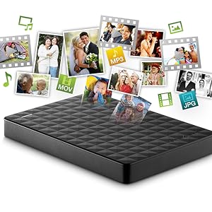 外付けハードディスク・ドライブ SEAGATE Expansion Portable Drive 500GB Amazon.co.jp: Seagate HDD ポータブルハードディスク Expansion