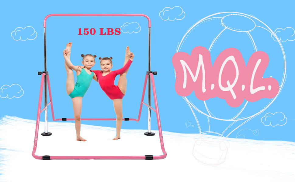 WATBKHE Kids Gymnastics Bar Gymnastic Equipment for Home