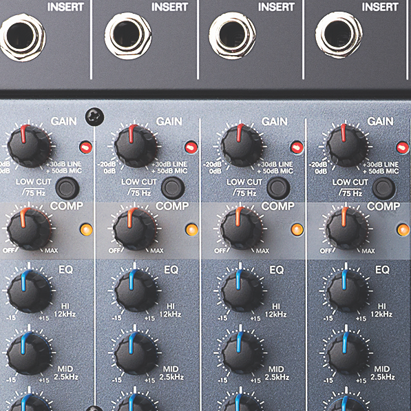 Alto Professional Live 1202 12Channel / 2Bus Mixer with
