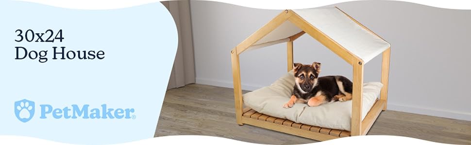 Amazon.com : Dog House - 30x24-Inch Indoor Dog House with
