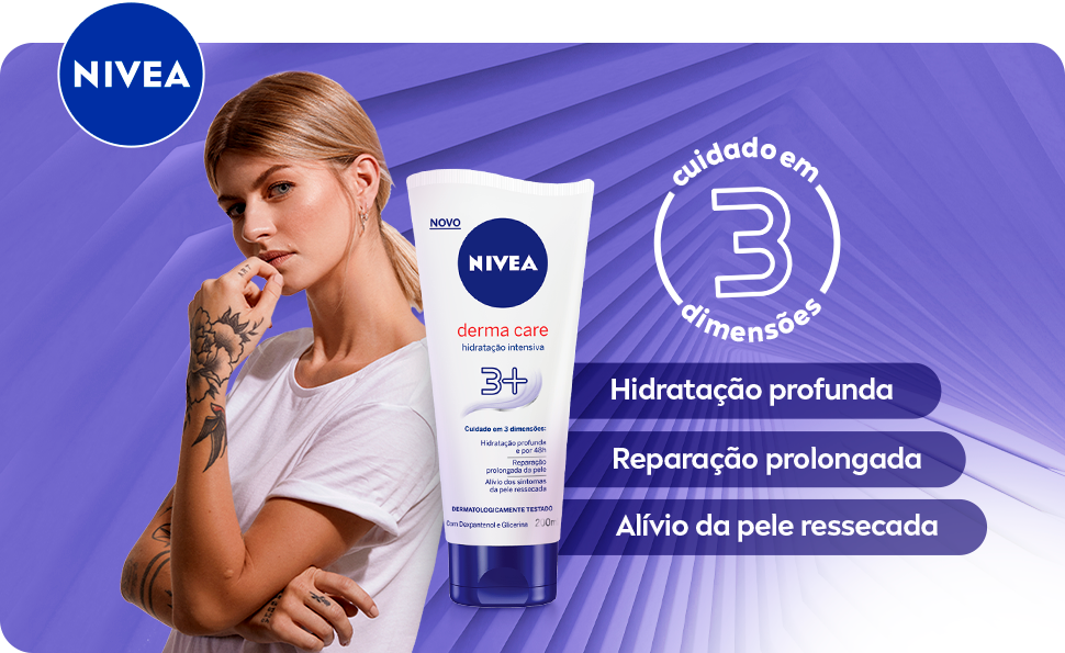 NIVEA Loção Hidratante Body Derma Care