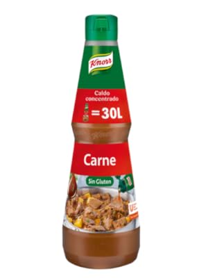 Knorr Caldo líquido concentrado de Carne Sin Gluten botella 1L