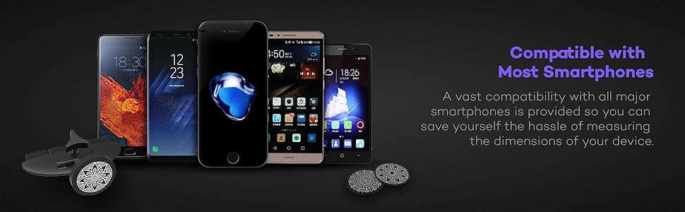 VAVA phone holder for car phone mount holder magnetic air vent cd slot dashboard cradle