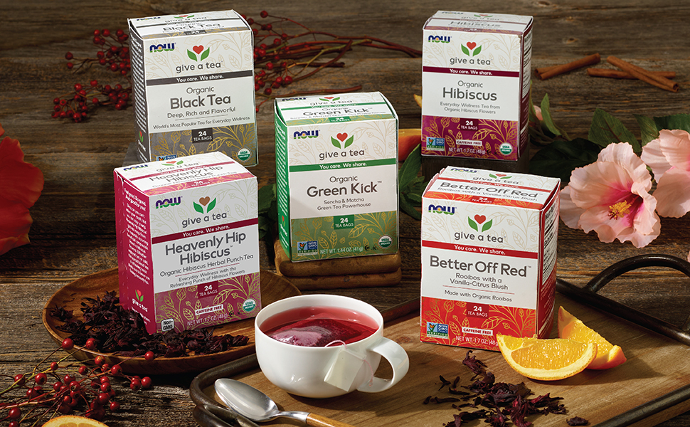 Image of a Variety of Tea Flavors