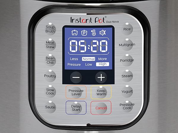 Amazon.com: Instant Pot NOVA 6 Pressure Cooker, 6qt