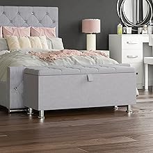 Vida Designs Valencia Storage Ottoman