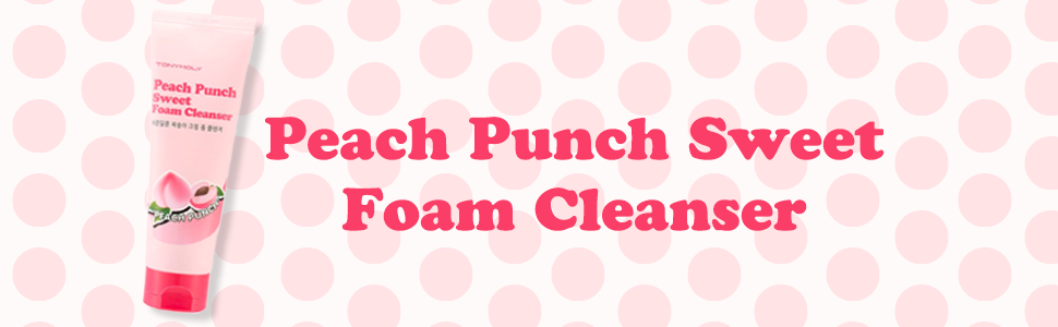 foam cleanser kbeauty korean skincare peach