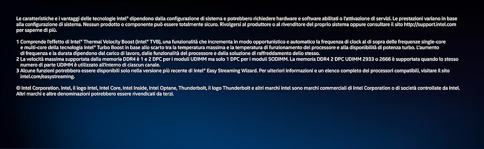 Processore Intel Core i9-10900 di decima generazione per pc desktop