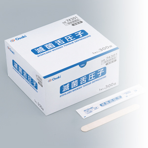 Amazon | OO Osaki(オオサキ) 滅菌オオサキ舌圧子 300本入 一般