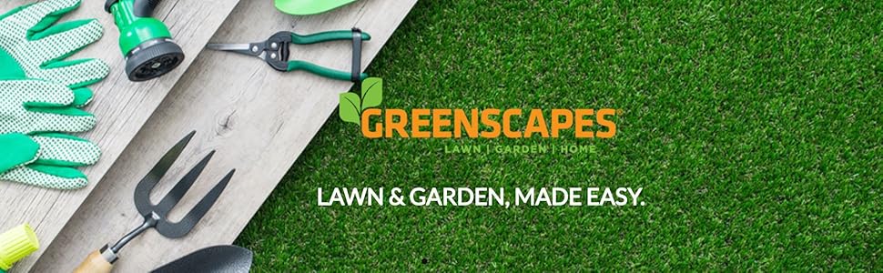 Greeenscapes making products for lawn, garden, home, and more.