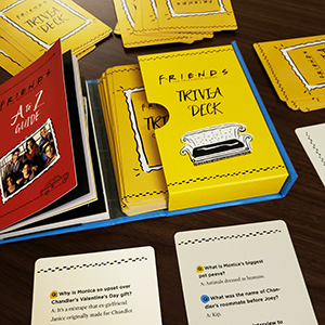 Friends A to Z Guide and Trivia Deck