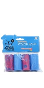 Wags & Wiggles, Dogs, Waste Management, Doggo, Bags, Poop bags, Dispenser, Scented