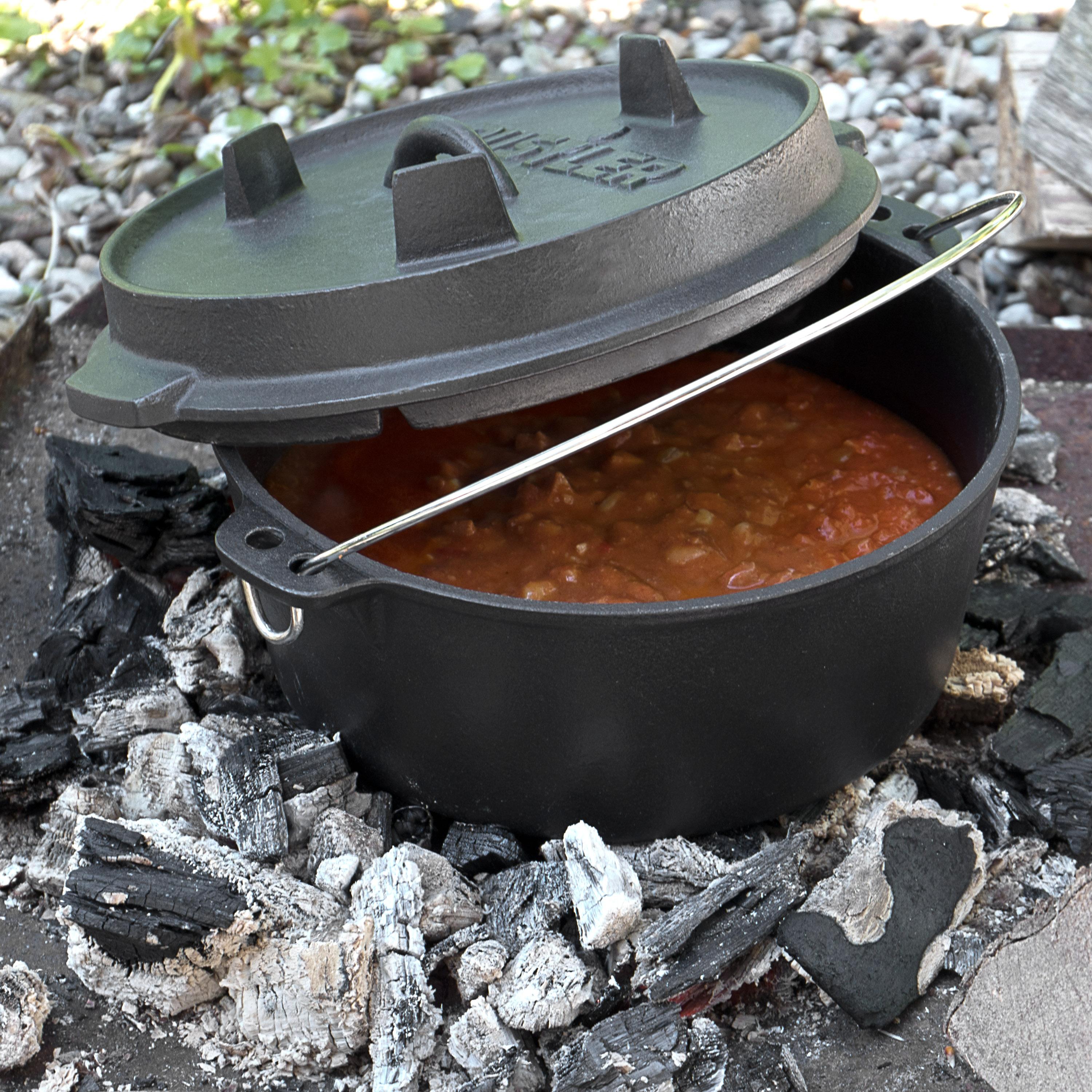 Rustler Casseruola in Ghisa Smaltata per Forno Olandese ...