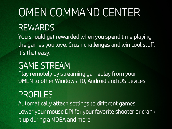 omen command center coach coaching rewards prize challenge stream remote gameplay