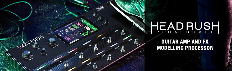 HeadRush Pedalboard | Guitar Amp & FX Modeling Processor