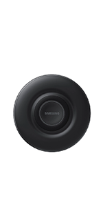 Samsung Qi Certified Fast Charge Wireless Charger Pad Cooling Fan Galaxy Phones Watches Apple iPhone