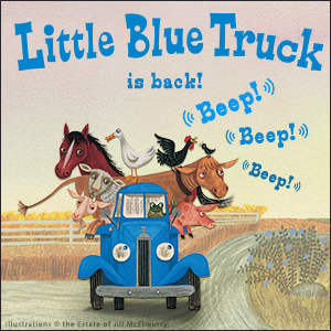 Little Blue Truck 2Book Gift Set Little Blue Truck Board Book, Little